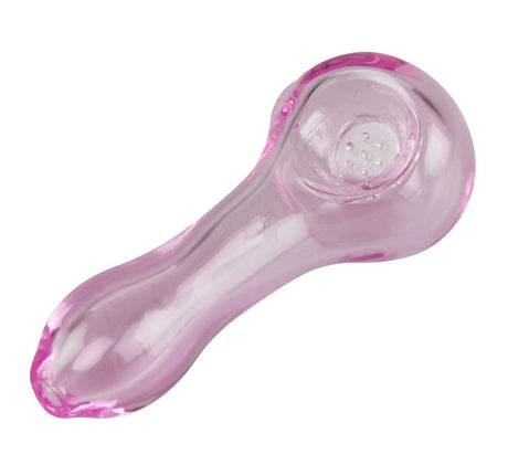 Pulsar 4" Honeycomb Screen Glass Pipe in Assorted Colors, Durable Borosilicate - Top View