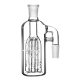 Pulsar 5-Arm Tree Perc Ash Catcher with 45 Degree Joint - Clear Borosilicate Glass