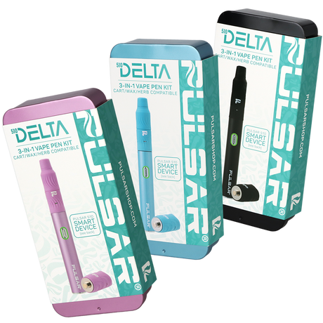 Pulsar 510 Delta 3-in-1 Smart Battery Vape Pen Kit | 800mAh