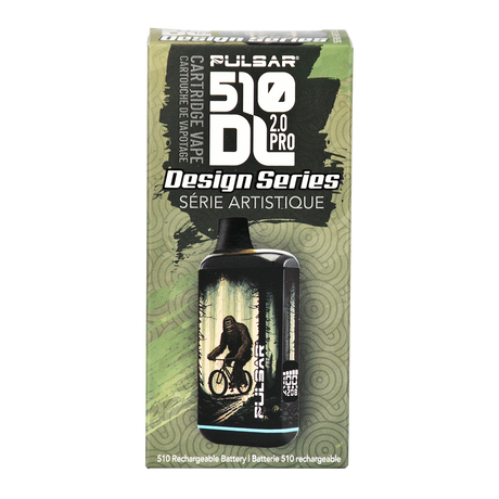Pulsar 510 DL 2.0 Pro Variable Voltage Vape Bar | 1000mAh | Design Series 2 Assortment | 10ct Display