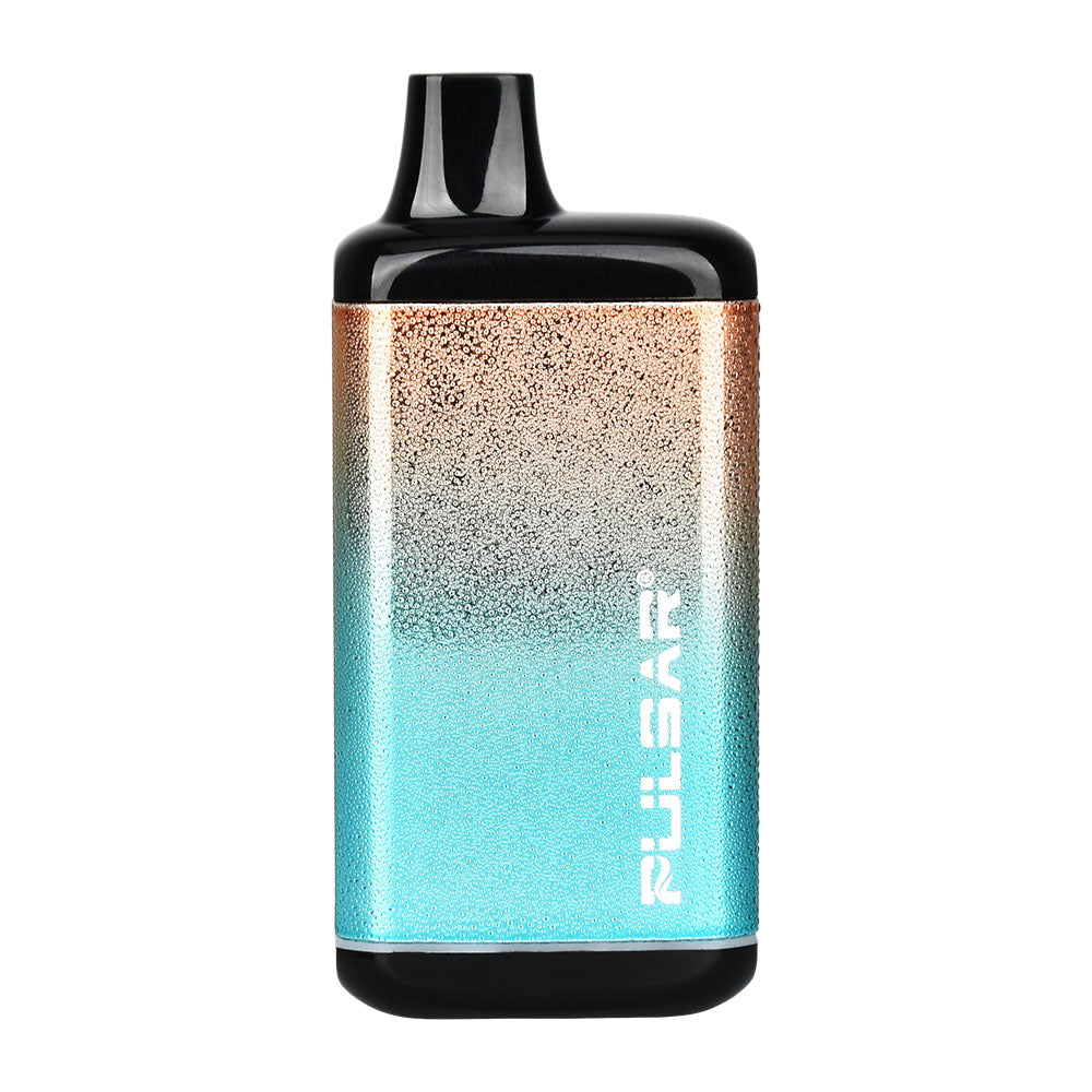 Pulsar 510 DL 2.0 Mist Series Vape Bar, 650mAh, Black & Teal, Front View