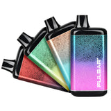 Pulsar 510 DL 2.0 Mist Series Vape Bars in various colors, 650mAh battery, front view