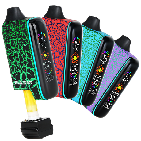 Pulsar 510 DL 5.0 Precision Voltage Control LCD Screen Vape Bar | Crackle Series | 1000mAh