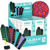 Pulsar 510 DL 5.0 Precision Voltage Control LCD Screen Vape Bar | Crackle Series | 1000mAh