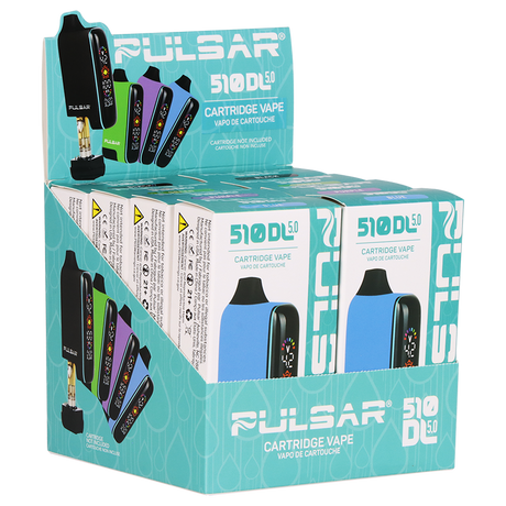 Pulsar 510 DL 5.0 Precision Voltage Control LCD Screen Vape Bar | 1000mAh