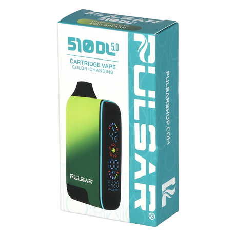 Pulsar 510 DL 5.0 Precision Voltage Control LCD Screen Vape Bar | Thermo Series | 1000mAh