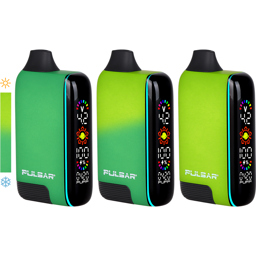 Pulsar 510 DL 5.0 Precision Voltage Control LCD Screen Vape Bar | Thermo Series | 1000mAh