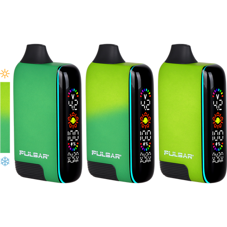 Pulsar 510 DL 5.0 Precision Voltage Control LCD Screen Vape Bar | Thermo Series | 1000mAh