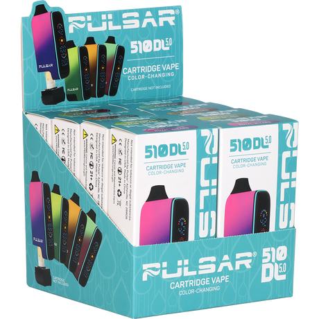 Pulsar 510 DL 5.0 Precision Voltage Control LCD Screen Vape Bar | Thermo Series | 1000mAh