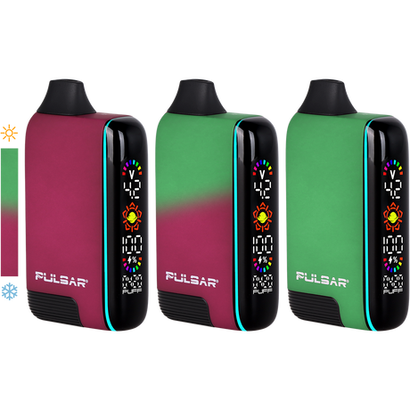 Pulsar 510 DL 5.0 Precision Voltage Control LCD Screen Vape Bar | Thermo Series | 1000mAh