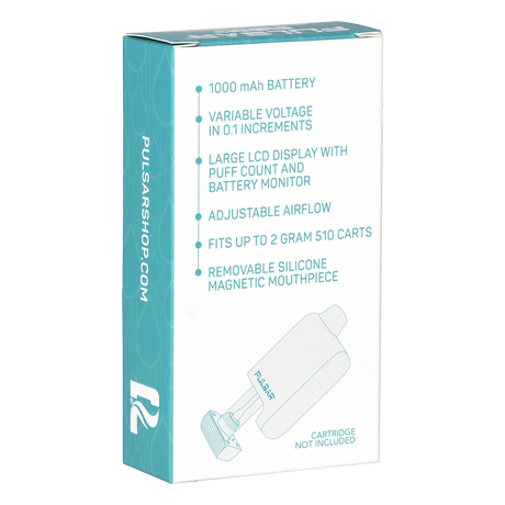 Pulsar 510 DL 5.0 Precision Voltage Control LCD Screen Vape Bar | Thermo Series | 1000mAh