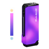 Pulsar 510 Dunk Vaporizer in Thermo Purple to Pink, 750mAh, side view on white background