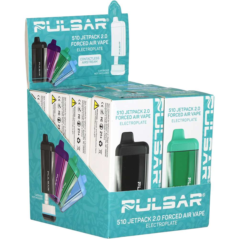 Pulsar 510 Jetpack 2.0 Variable Voltage Forced Air Vape Bar | 650mAh