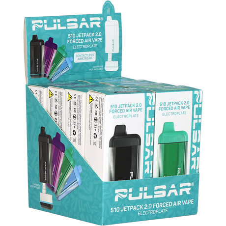 Pulsar 510 Jetpack 2.0 Variable Voltage Forced Air Vape Bar | 650mAh