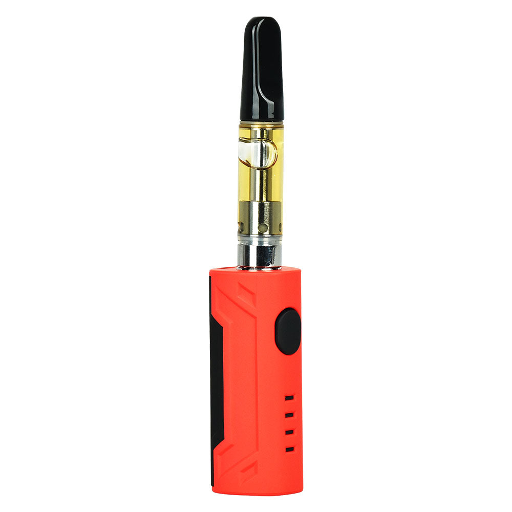 Pulsar 510 Payout Variable Voltage Vape Battery in red, 400mAh, front view on white background
