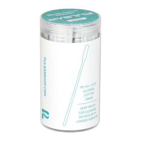 Pulsar Alcohol Cotton Cleaning Swabs | 50ct Tub