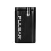 Pulsar Anodized Aluminum Dugout in Black V2, front view on a white background
