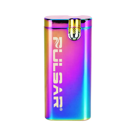 Pulsar Anodized Aluminum Dugout in Rainbow - Large Size Front View