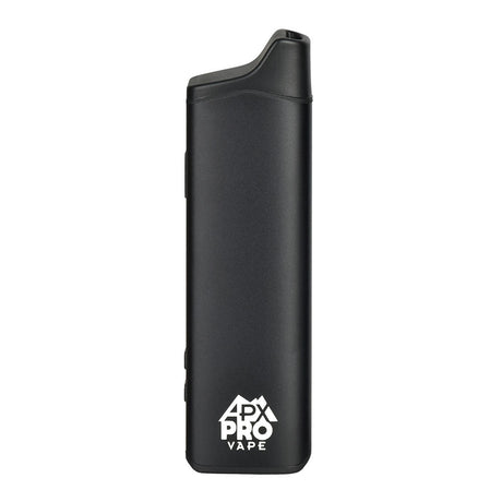 Pulsar APX Pro Dry Herb Vaporizer in Black - 2100mAh battery, front view on white background