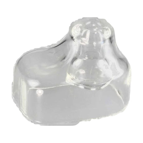 Pulsar APX Smoker Borosilicate Glass Mouthpiece, clear finish, top angle view