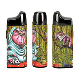 Pulsar APX Smoker V3 Electric Pipes with vibrant artwork, 1100mAh battery, front view