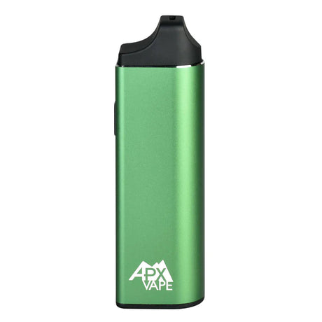 Pulsar APX Vape V3 in Emerald Green, 1600mAh Dry Herb Vaporizer, Front View