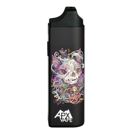 Pulsar APX Vape V3 Dry Herb Vaporizer, 1600mAh, front view with artistic design