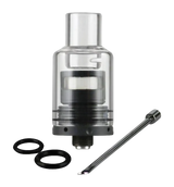 Pulsar APX VOLT Quartz Coil Atomizer Tank, durable design, front view on seamless white background