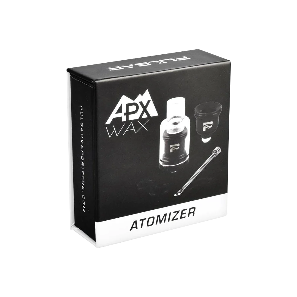 Pulsar APX Wax Atomizer Kit packaging with quartz and silicone accessories
