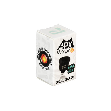 Pulsar APX Wax Replacement Coil packaging, Triple Quartz Coil visible on box