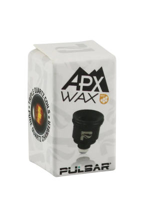 Pulsar APX Wax Triple Quartz Coil 5-Pack, front view on white background, for vaporizer concentrate use