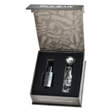 Pulsar APX Wax V3 Atomizer Kit in Full Metal Black, displayed in open box