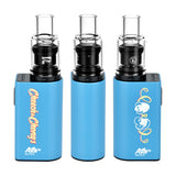 Pulsar APX Wax V3 Vaporizers in Black, front and side views, for concentrates with quartz chamber