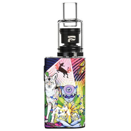 Pulsar APX Wax V3 Vaporizer for Concentrates with Colorful Design, Front View