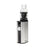 Pulsar APX Wax Vaporizer in Silver, front view on a white background, portable with quartz chamber