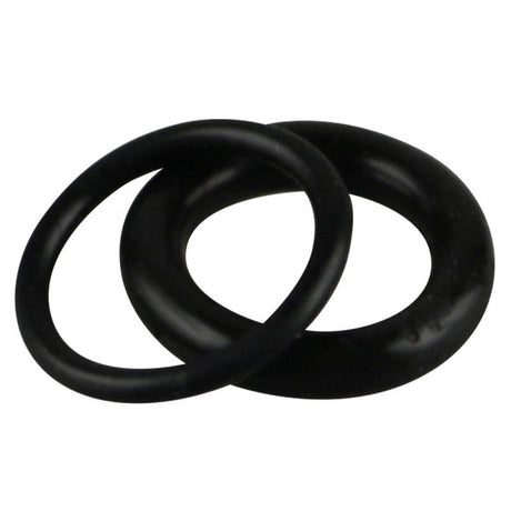 Pulsar APX Wax/Barb Coil Replacement Silicone O-Rings - 2 Pack, black, durable, for vaporizer maintenance