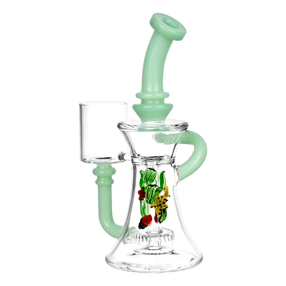 Pulsar Aquatic Soiree Recycler Water Pipe with Disc Percolator for Puffco Proxy, Front View