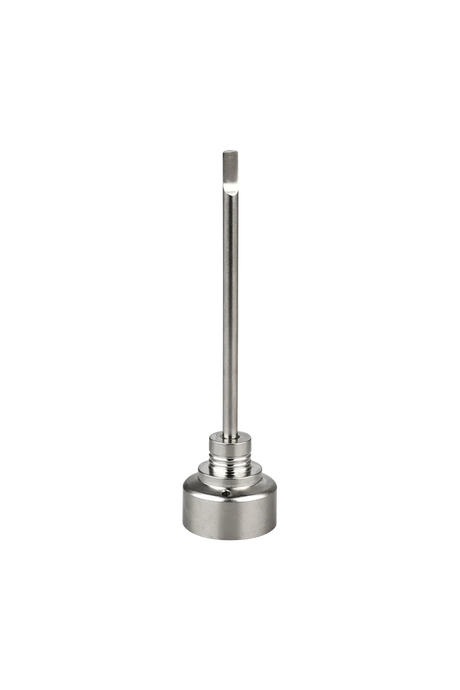 Pulsar Axial Mini eNail Kit, 25mm steel coil for concentrates, front view on white background