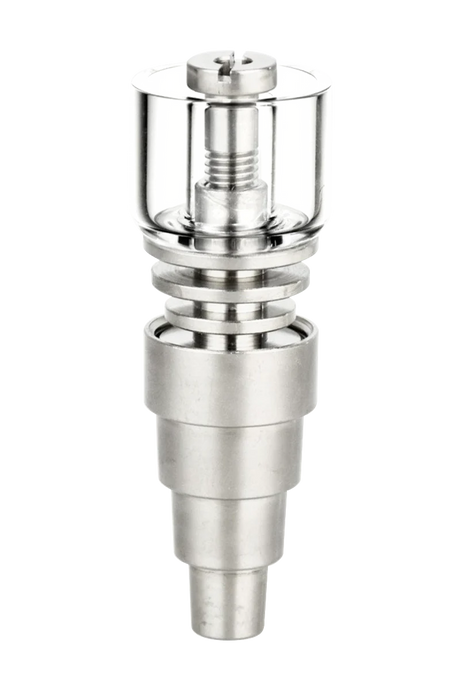 Pulsar Axial Mini eNail Kit, 25mm Steel for Concentrates, Front View on White Background