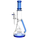 Pulsar Back Flow Recycler Water Pipe in Black, 12.75" Height, 14mm Female Joint, Beaker Design with Borosilicate Glass