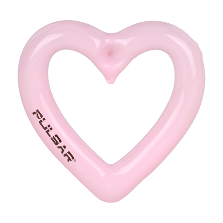 Pulsar Balloon Heart Glass Hand Pipe | 4.5" | 2pc Set