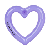 Pulsar Balloon Heart Glass Hand Pipe | 4.5" | 2pc Set