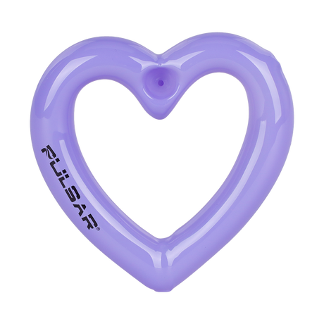Pulsar Balloon Heart Glass Hand Pipe | 4.5" | 2pc Set