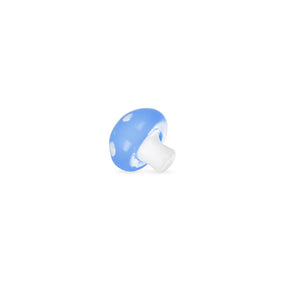 Pulsar Banger Insert Bead with Mushroom Design, 8-9mm Borosilicate Glass, for Dab Rigs