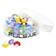 Pulsar Borosilicate Glass Banger Insert Beads, Mushroom Design, 50 Pack in Clear Container