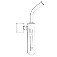 Pulsar Barb Fire H2O Bubbler Replacement, 6.5" clear glass, side view on white background