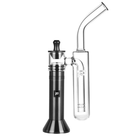 Pulsar Barb Fire H2O Vape Kit in Black, 1450mAh, with Glass Water Attachment - Front View