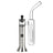 Pulsar Barb Fire H2O Wax Vape Kit in Silver with 1450mAh battery, front view on white background