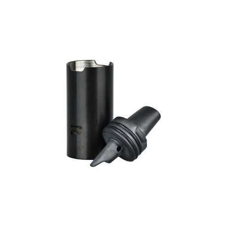 Pulsar Barb Fire Slim Replacement Mouthpiece in Black, angled view on white background
