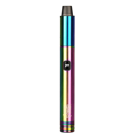 Pulsar Barb Fire Slim Vape in rainbow finish, 800mAh battery, variable voltage, front view